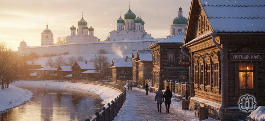 Когда Любовь Встречается с Законом Старинный город Вологда зимой
