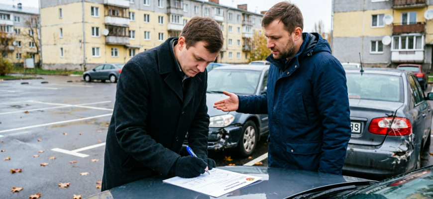 ДТП на парковке кто виноват